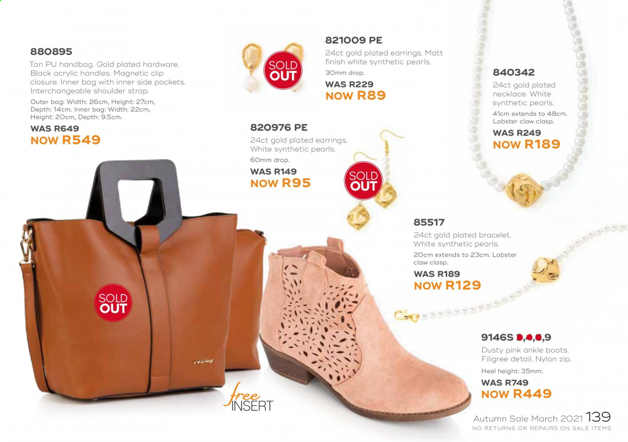 Honey specials. Page 141