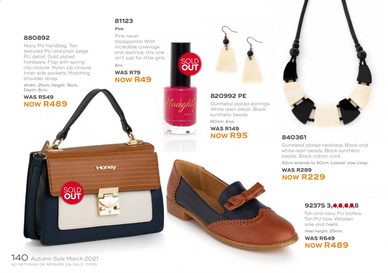 Honey specials. Page 142