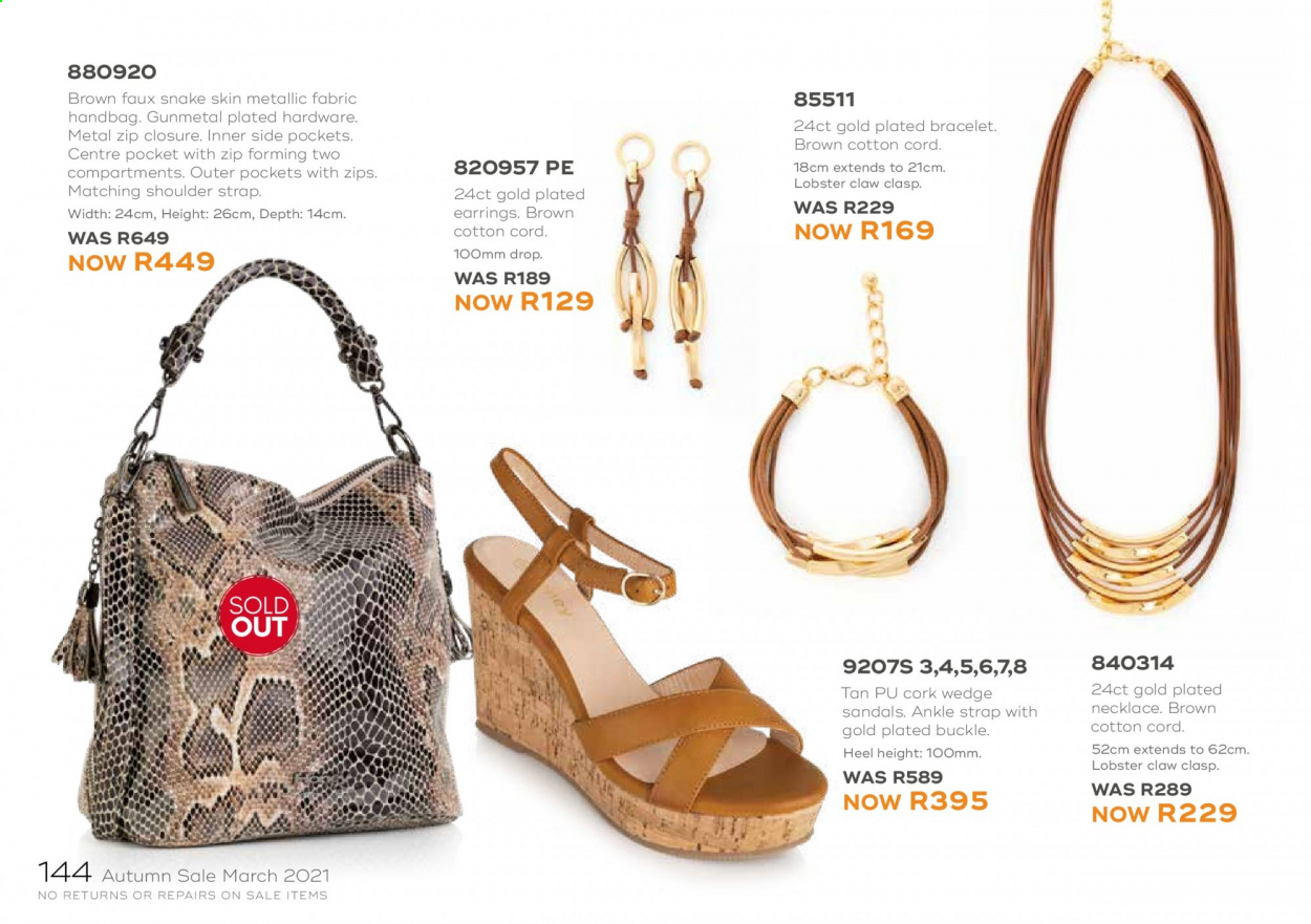 Honey specials. Page 146