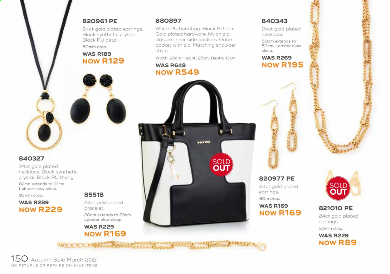 Honey specials. Page 152