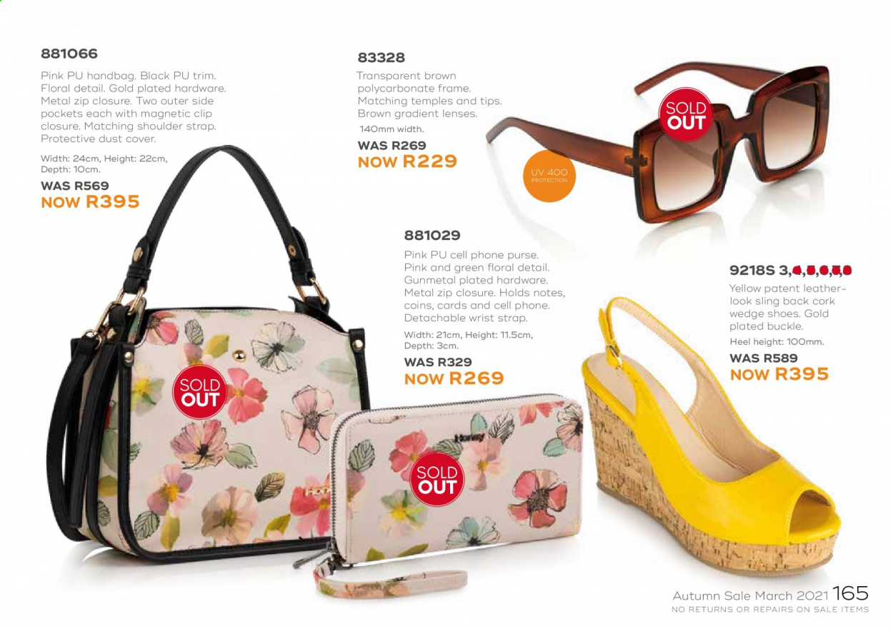 Honey specials. Page 167