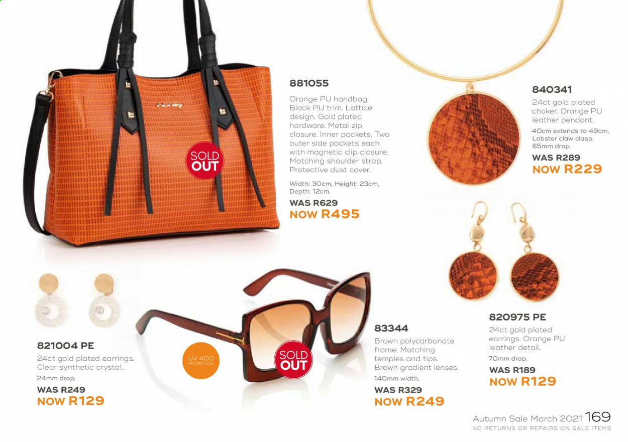 Honey specials. Page 171