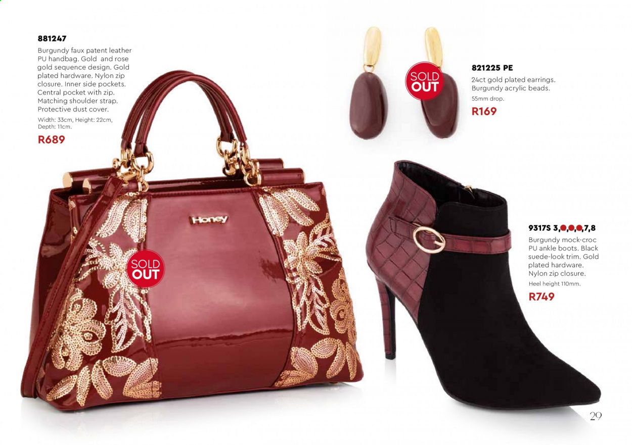 Honey specials. Page 31