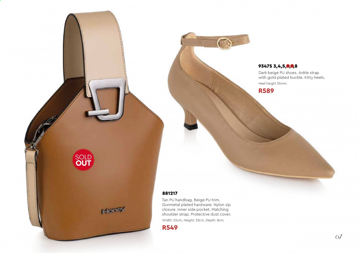 Honey specials. Page 69