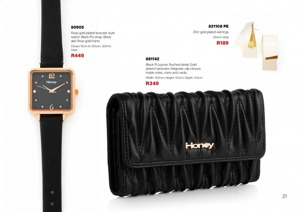 Honey specials. Page 23