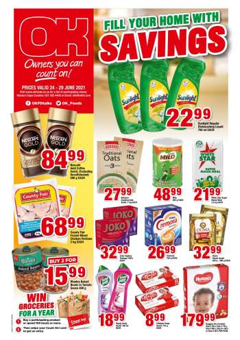 OK Foods catalogue  - 06.24.2021 - 06.29.2021.