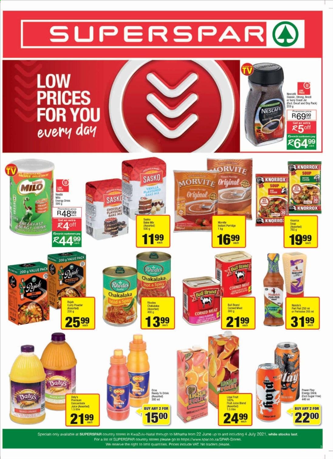 SPAR specials - 22/06/2021 - 04/07/2021. Page 3