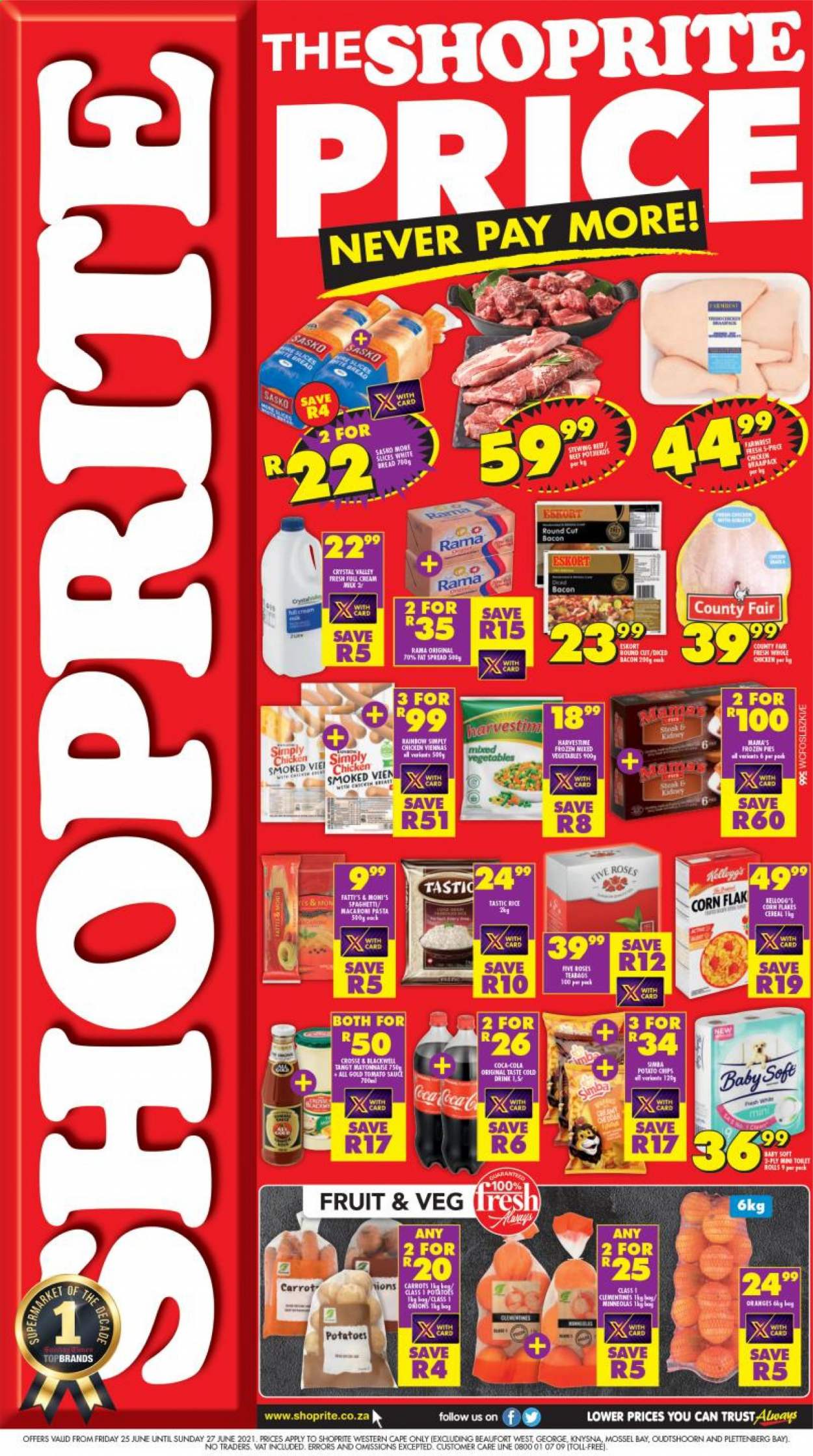 Shoprite specials - 25/06/2021 - 27/06/2021. Page 1