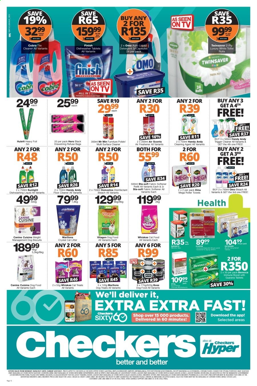 Checkers specials - 28/06/2021 - 04/07/2021. Page 12