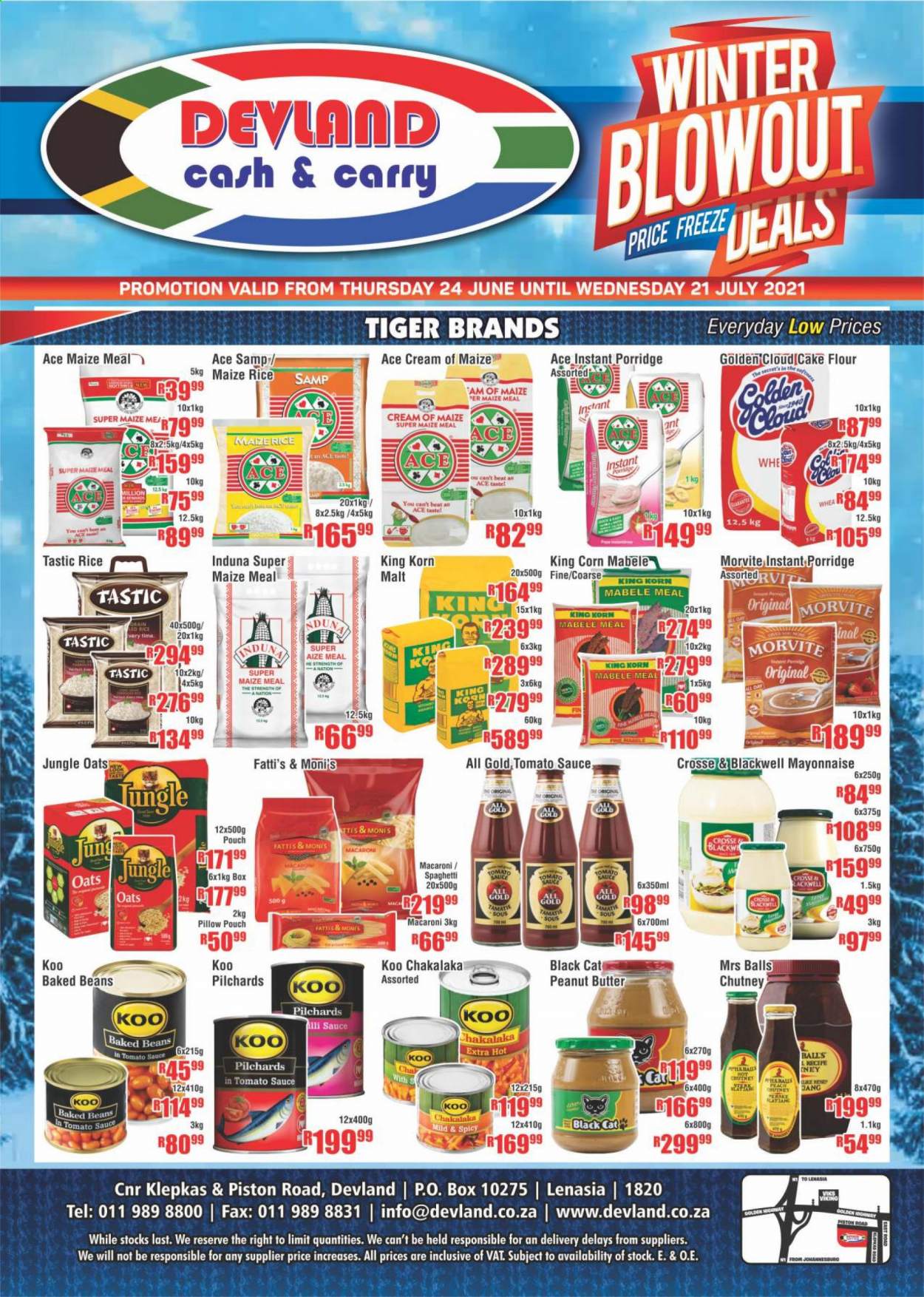 Devland specials - 24/06/2021 - 21/07/2021. Page 1