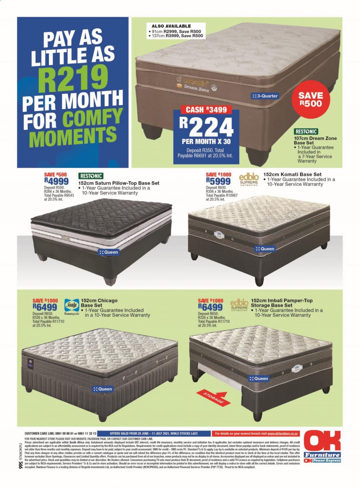 OK Furniture specials - 28/06/2021 - 11/07/2021. Page 16