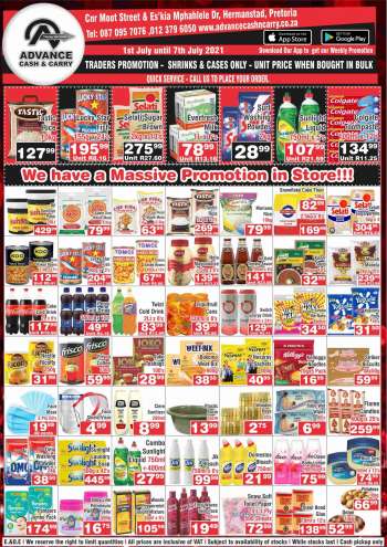Advance Cash & Carry catalogue  - 07.01.2021 - 07.07.2021.