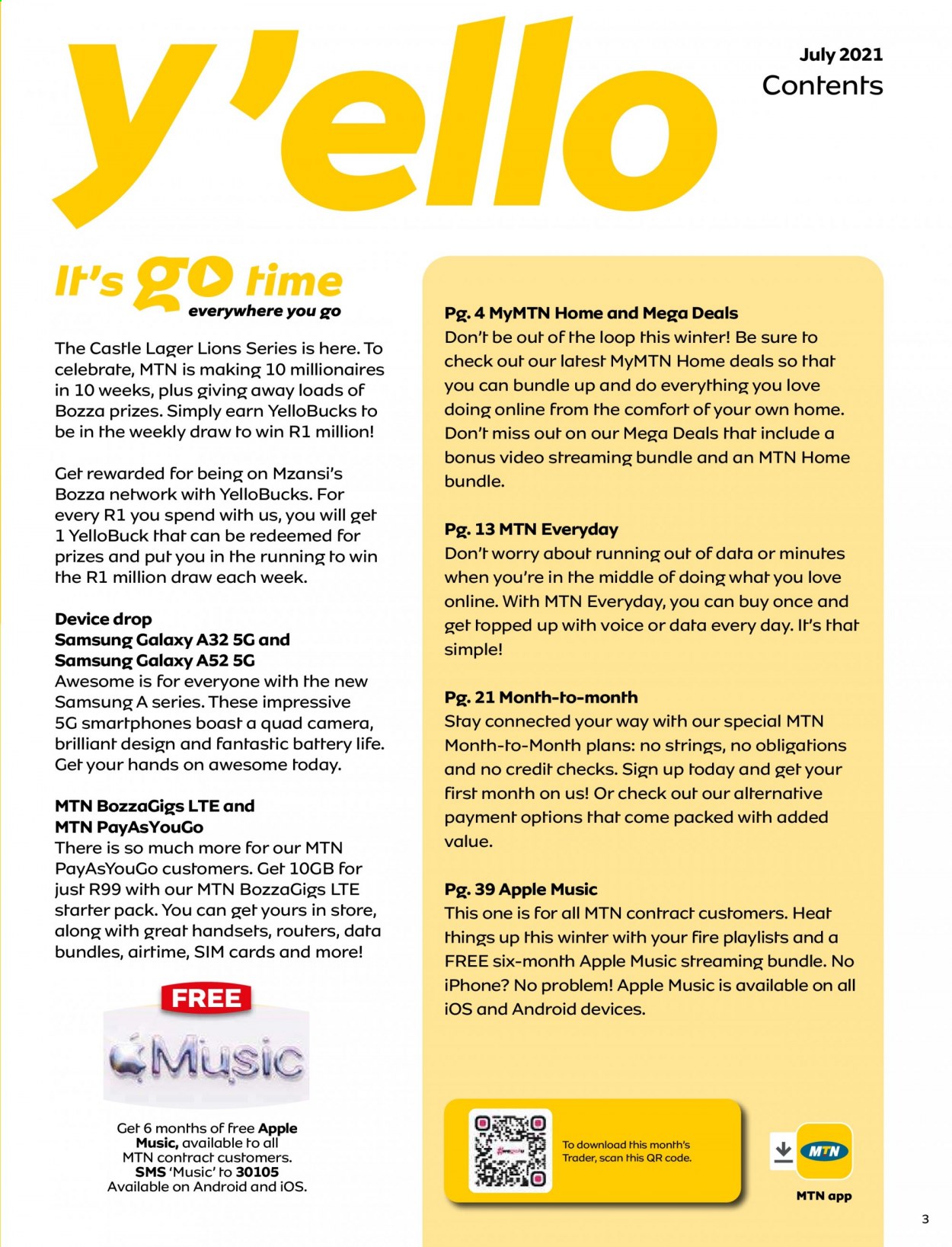 MTN specials - 01/07/2021 - 31/07/2021. Page 3