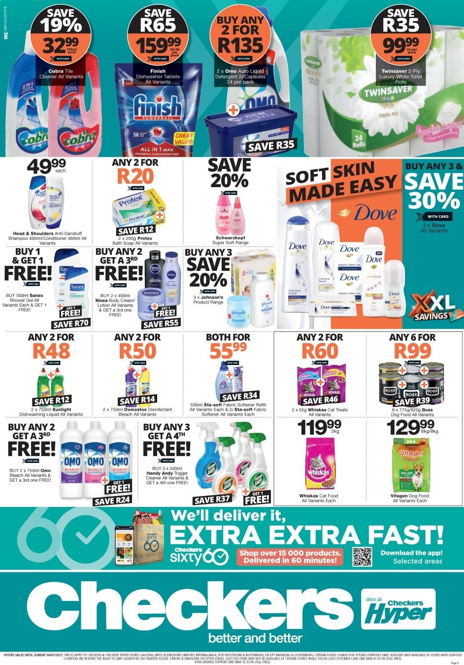 Checkers specials - 01/07/2021 - 04/07/2021. Page 8