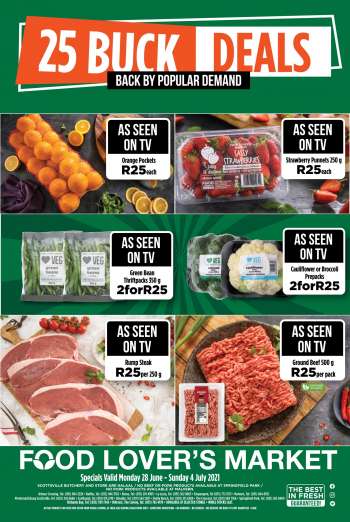 Food Lover's Market catalogue  - 06.28.2021 - 07.04.2021.