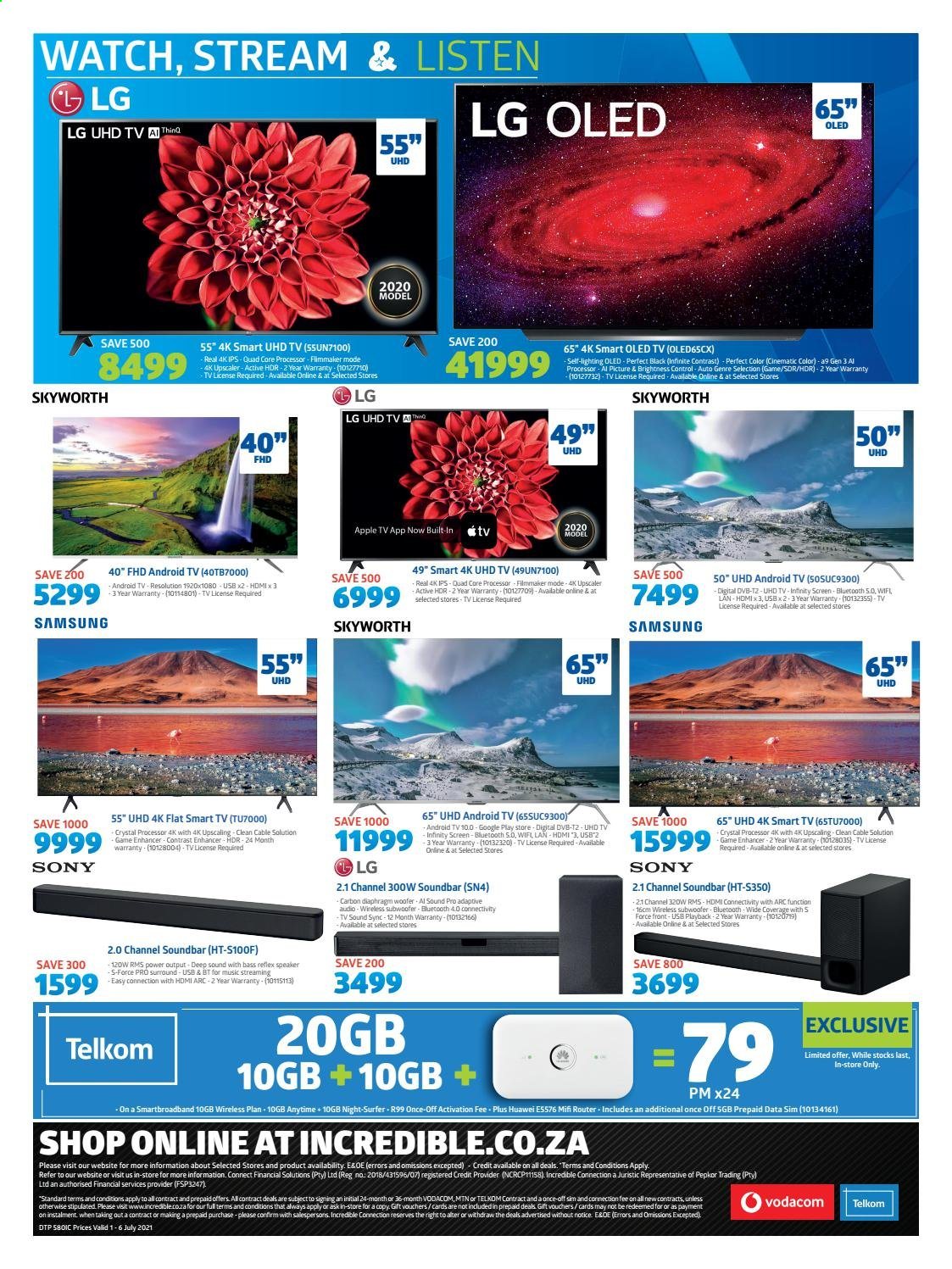 Incredible Connection specials - 01/07/2021 - 06/07/2021. Page 8