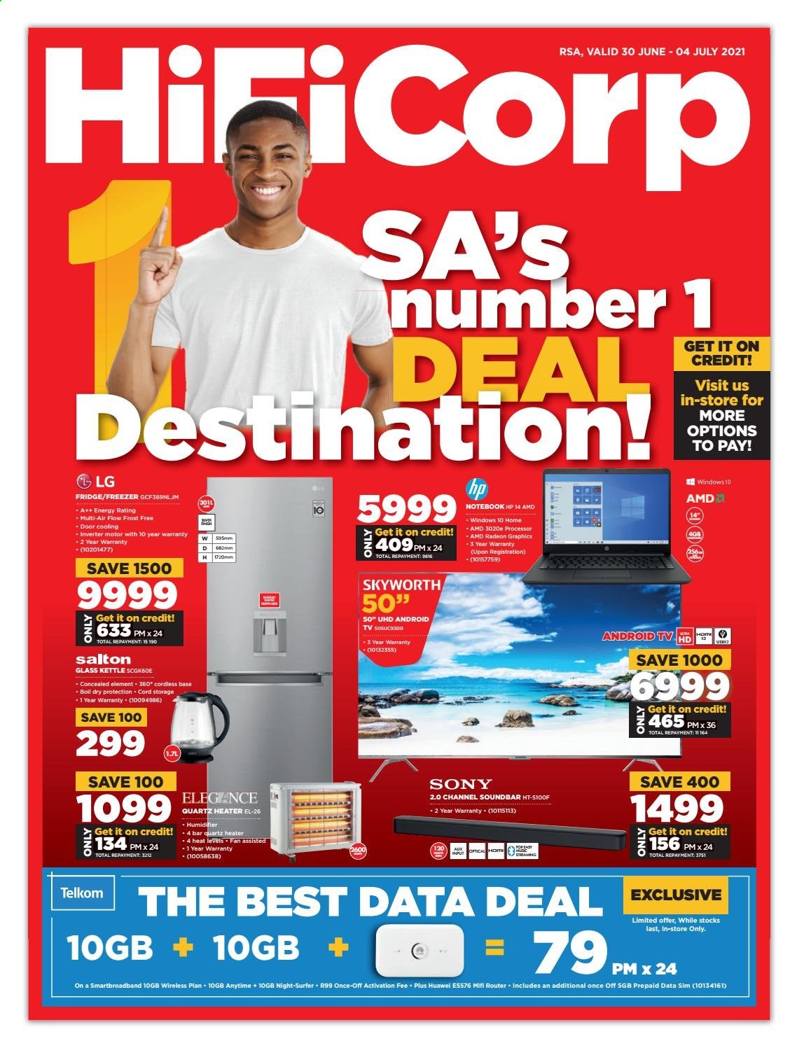HiFi Corp specials - 30/06/2021 - 04/07/2021. Page 1