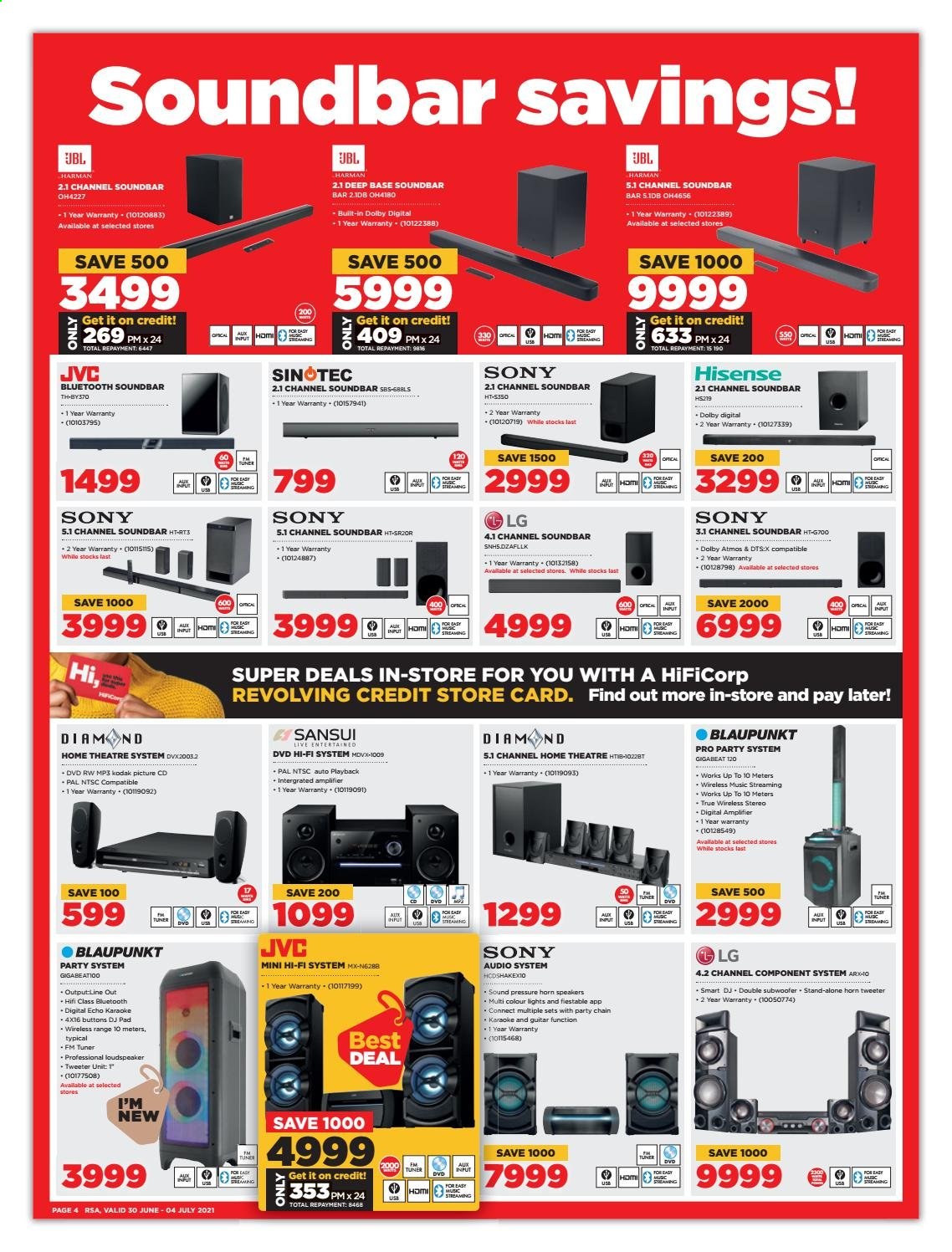 HiFi Corp specials - 30/06/2021 - 04/07/2021. Page 4