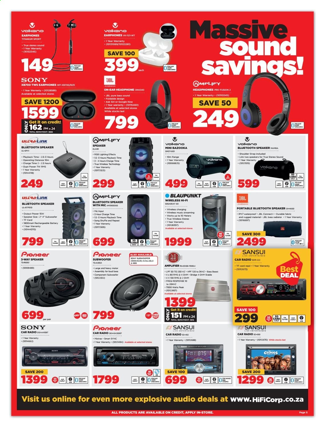 HiFi Corp specials - 30/06/2021 - 04/07/2021. Page 5