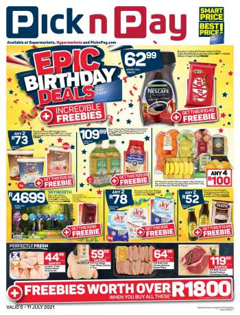 Pick n Pay catalogue  - 07.05.2021 - 07.11.2021.