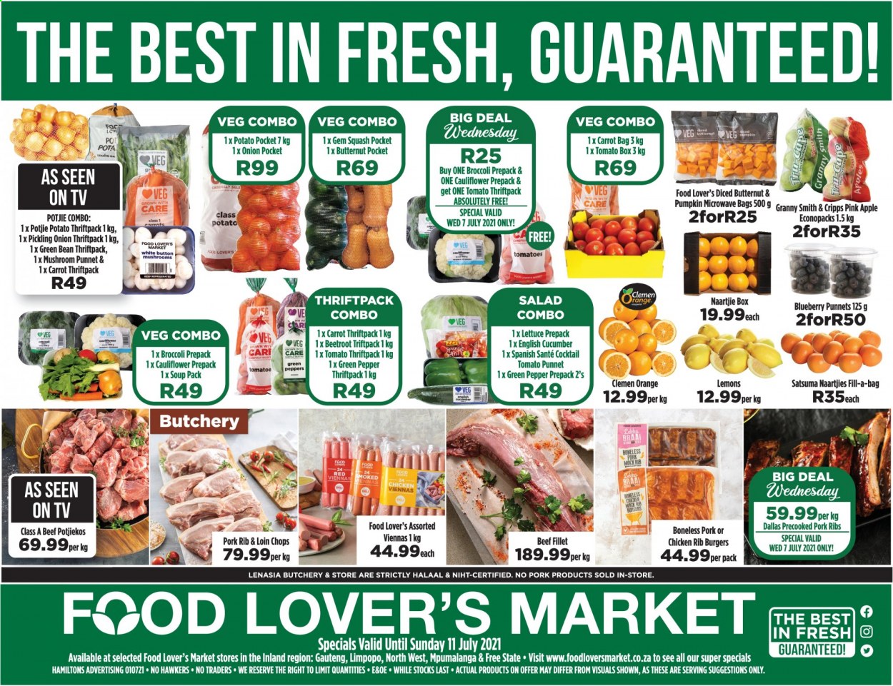 Food Lover's Market specials - 06/07/2021 - 11/07/2021. Page 1