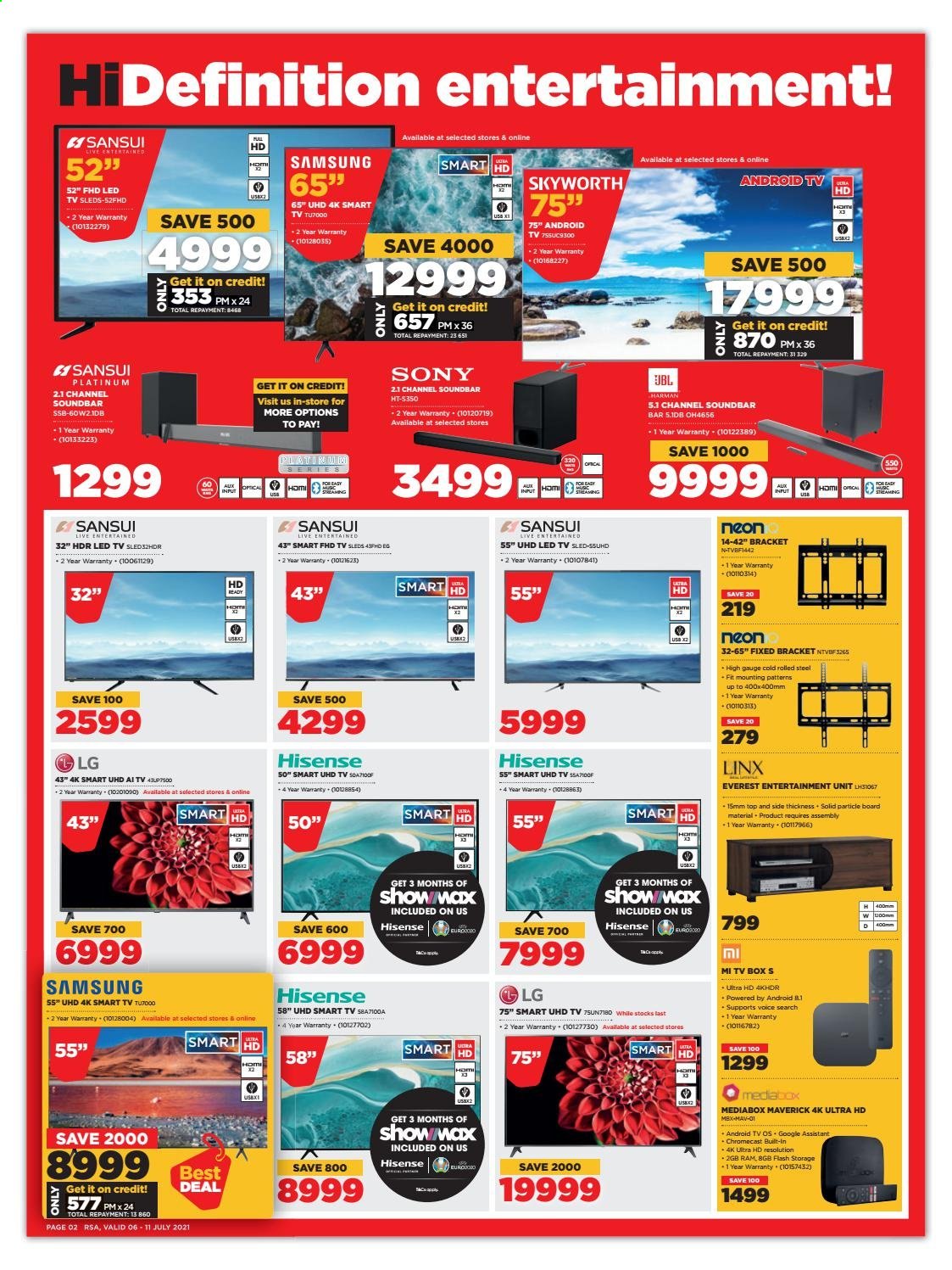 HiFi Corp specials - 06/07/2021 - 11/07/2021. Page 2