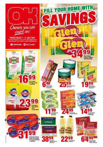 OK Foods catalogue  - 07.07.2021 - 07.11.2021.