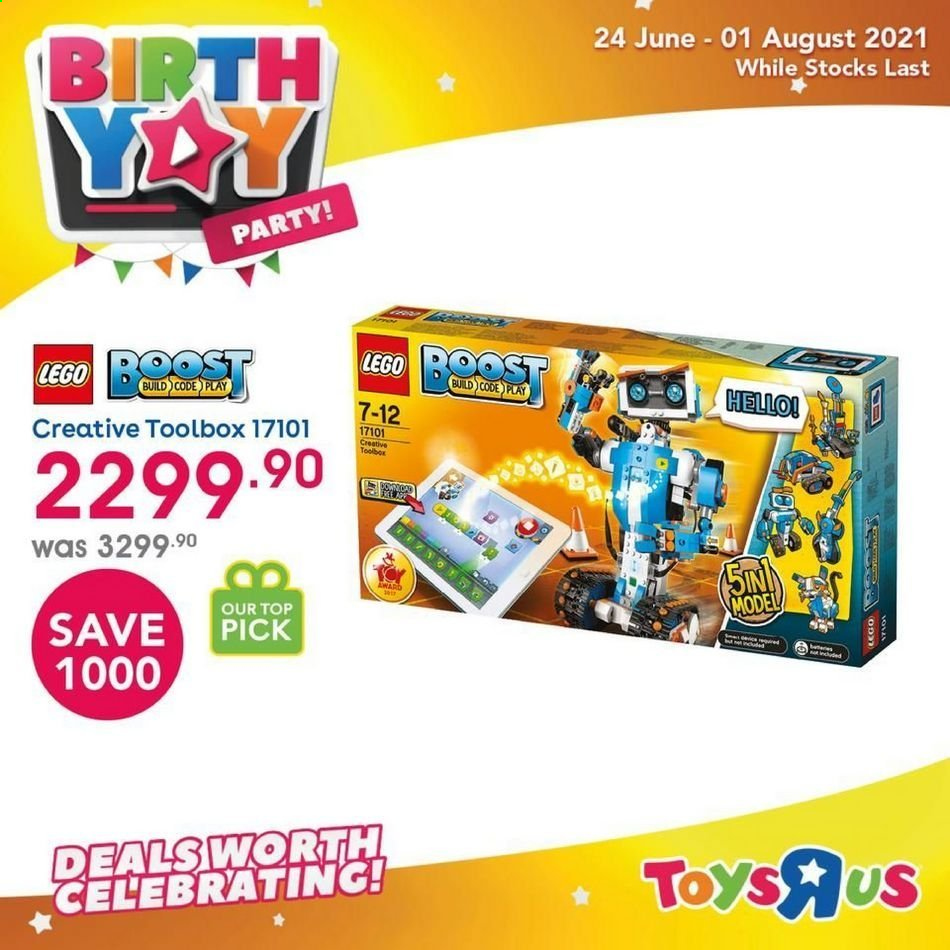 Toys R Us specials - 24/06/2021 - 01/08/2021. Page 2