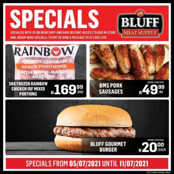 Bluff Meat Supply catalogue  - 07.05.2021 - 07.11.2021.