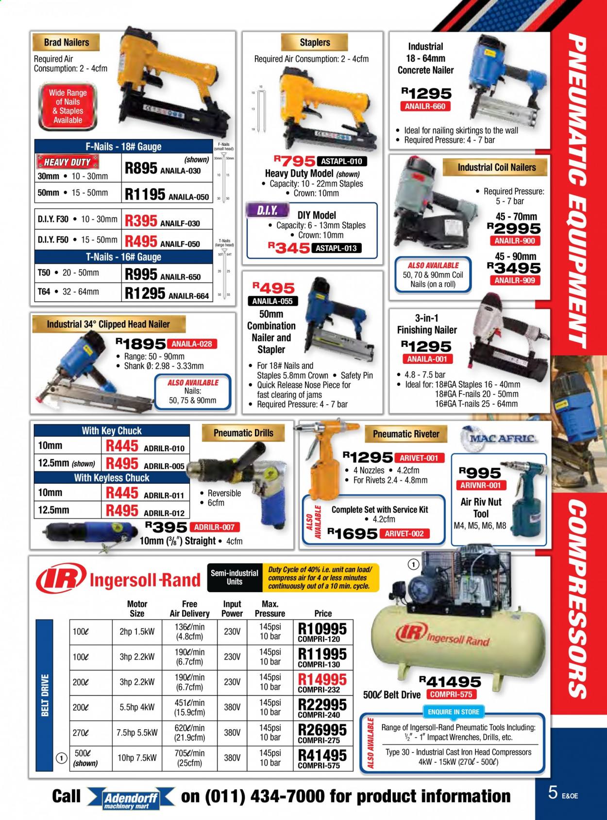 Adendorff Machinery Mart specials. Page 5
