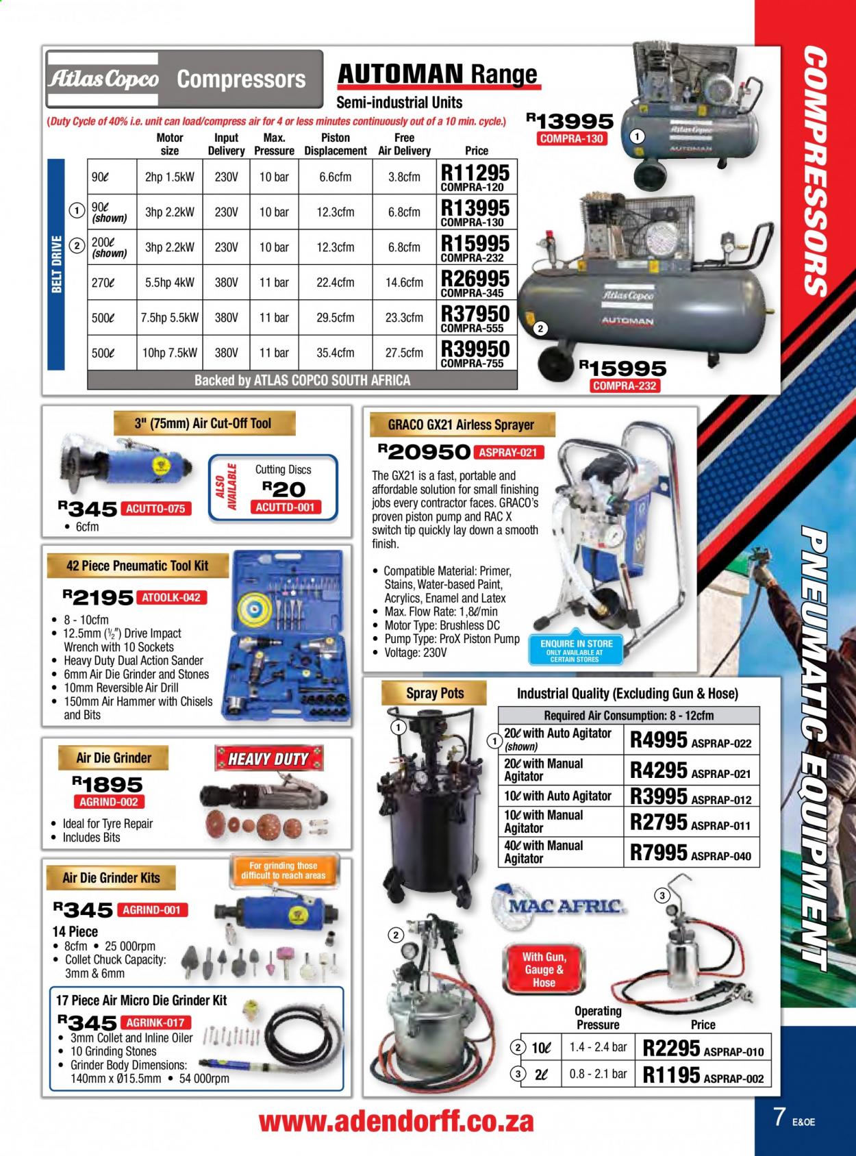 Adendorff Machinery Mart specials. Page 7