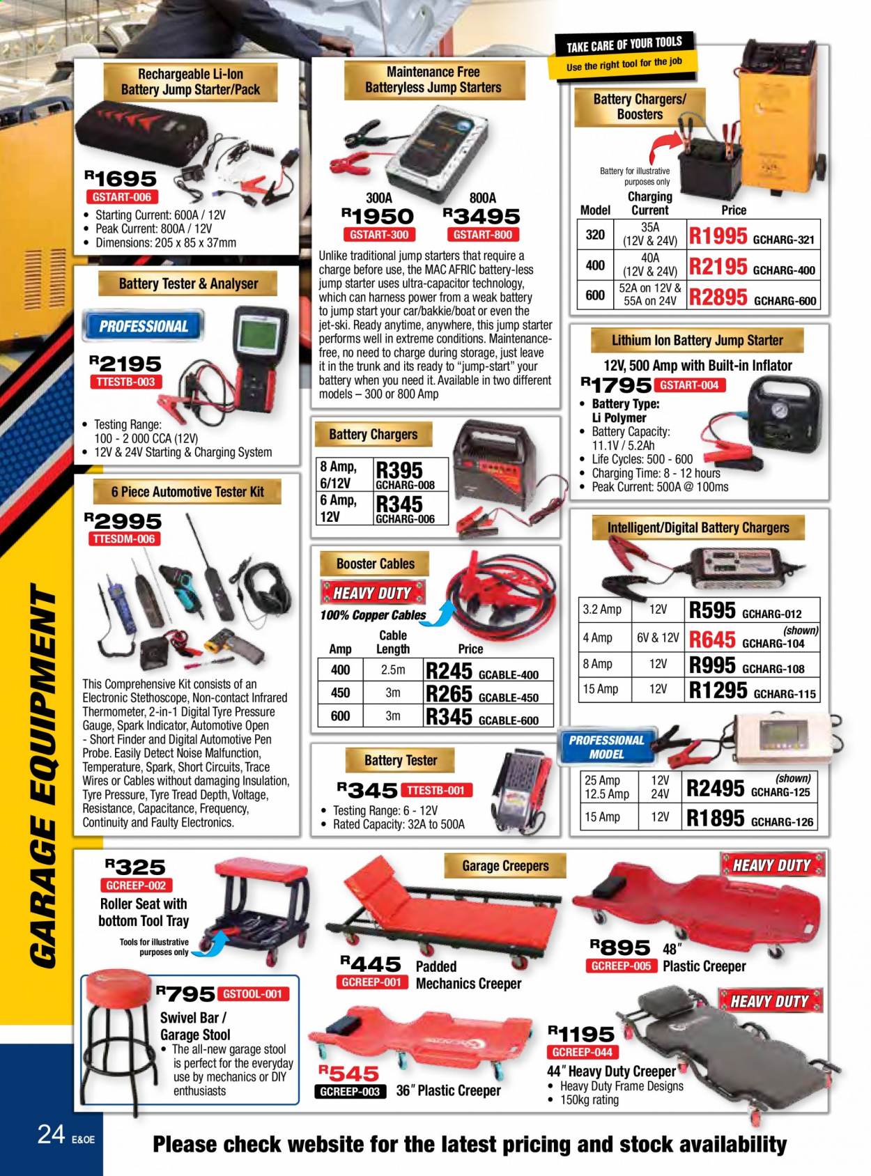 Adendorff Machinery Mart specials. Page 24