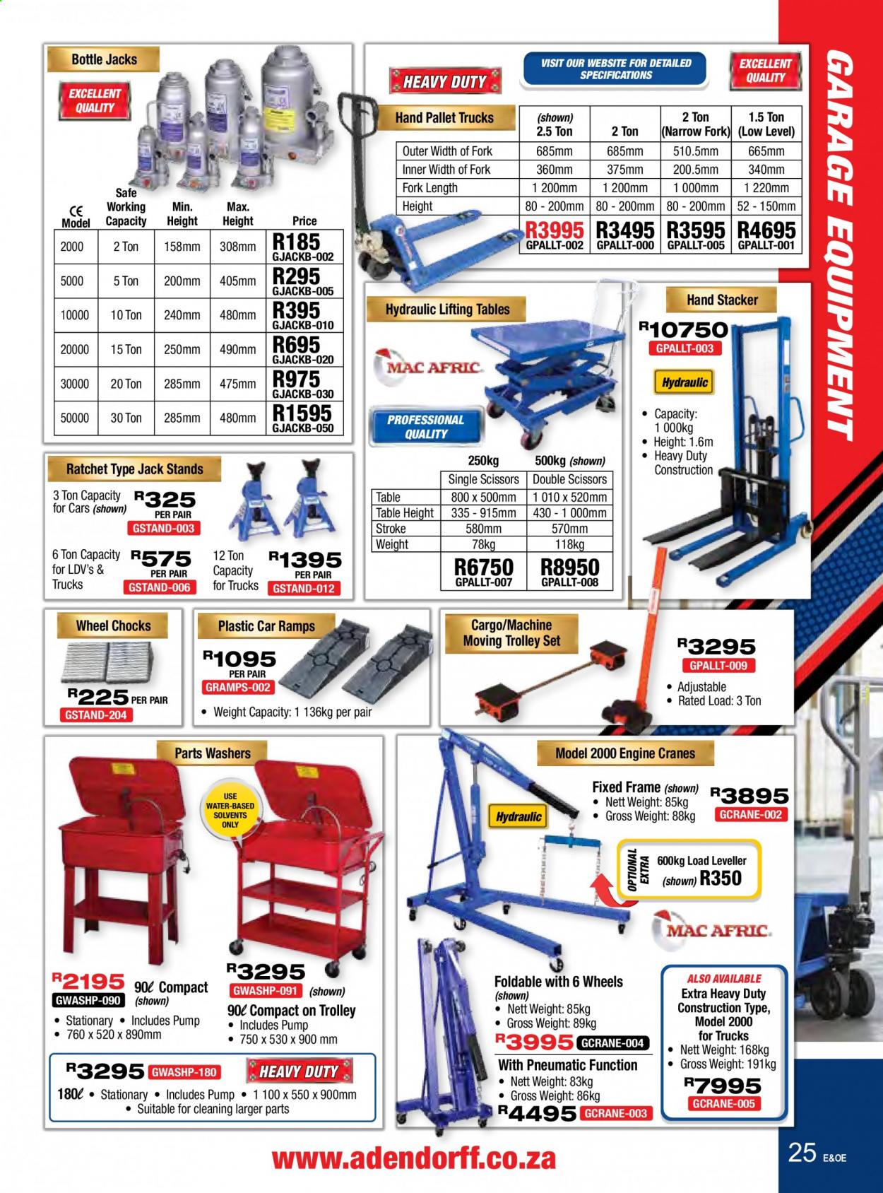 Adendorff Machinery Mart specials. Page 25