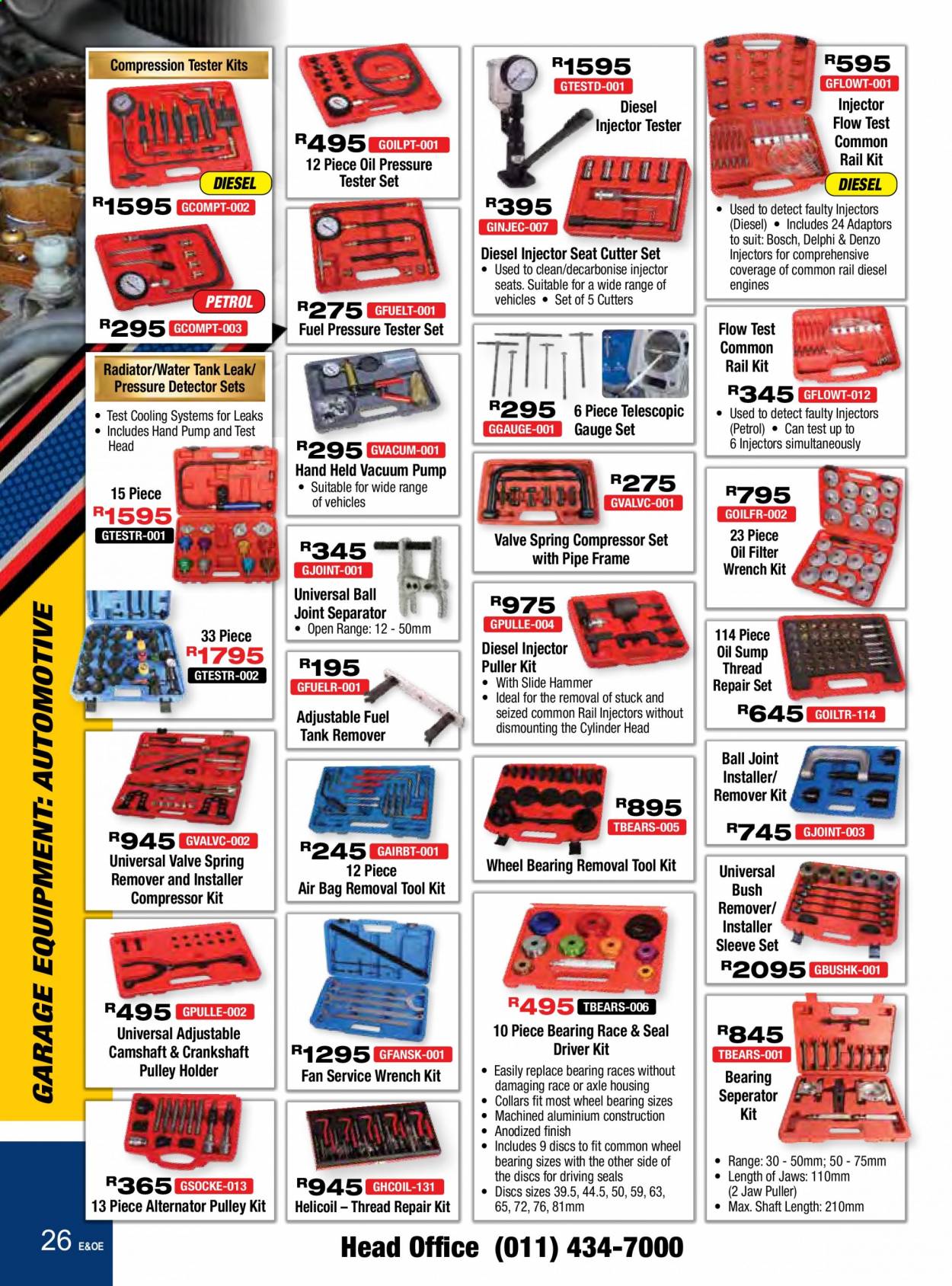 Adendorff Machinery Mart specials. Page 26