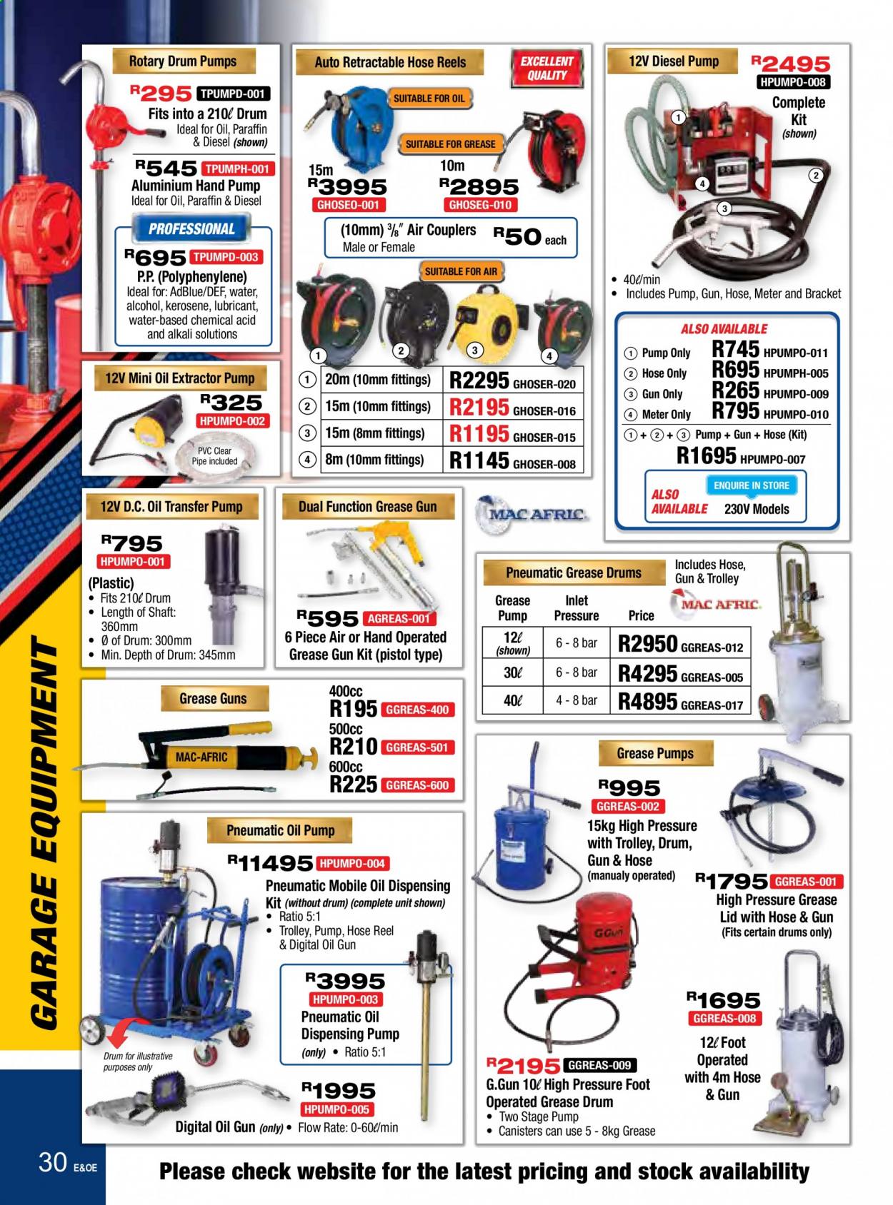 Adendorff Machinery Mart specials. Page 30