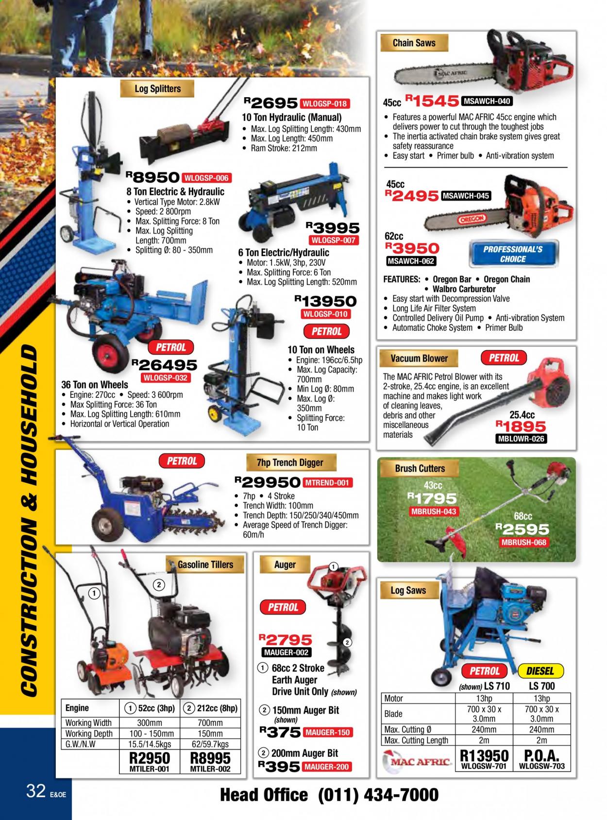 Adendorff Machinery Mart specials. Page 32