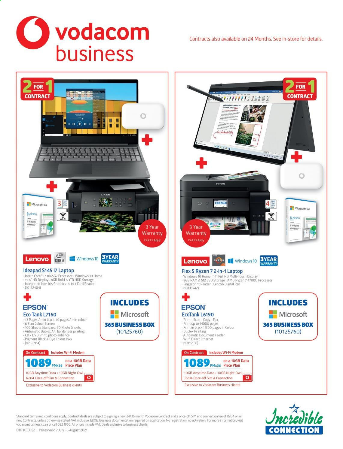 Incredible Connection specials - 07/07/2021 - 05/08/2021. Page 20