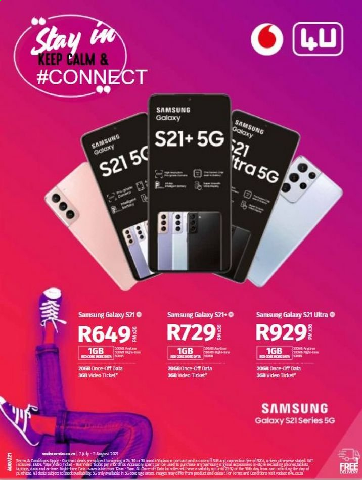 Vodacom specials - 07/07/2021 - 05/08/2021. Page 1