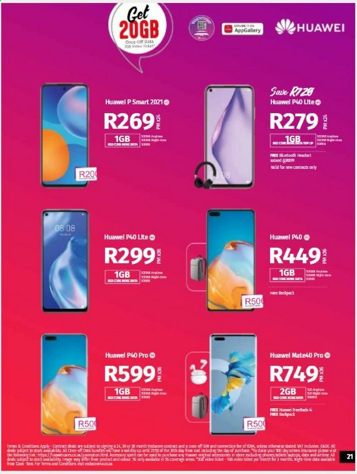 Vodacom specials - 07/07/2021 - 05/08/2021. Page 22
