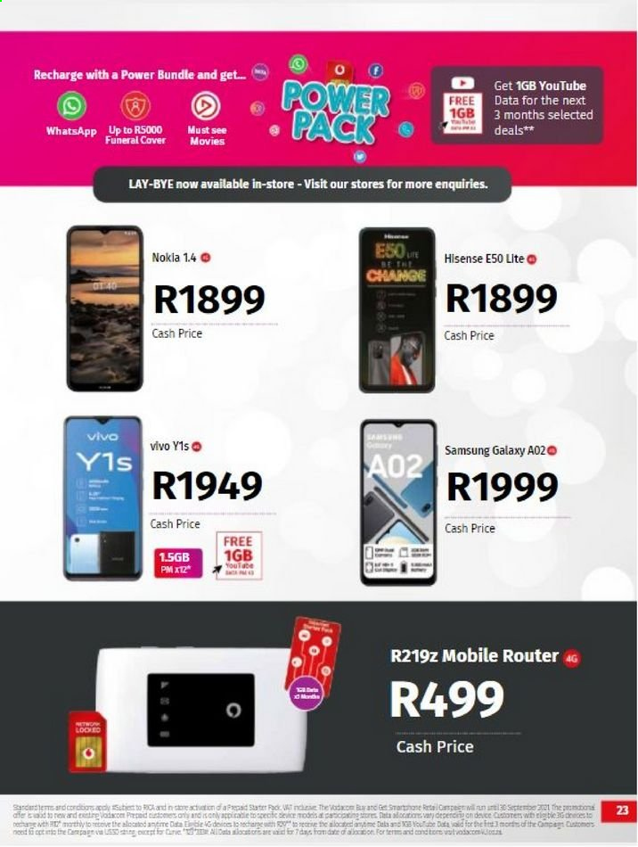 Vodacom specials - 07/07/2021 - 05/08/2021. Page 24