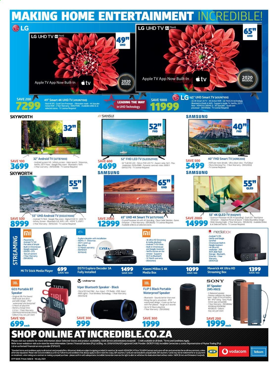 Incredible Connection specials - 08/07/2021 - 18/07/2021. Page 8