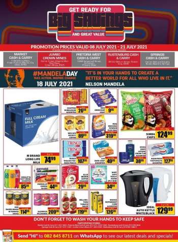 Jumbo Cash & Carry catalogue  - 07.08.2021 - 07.21.2021.