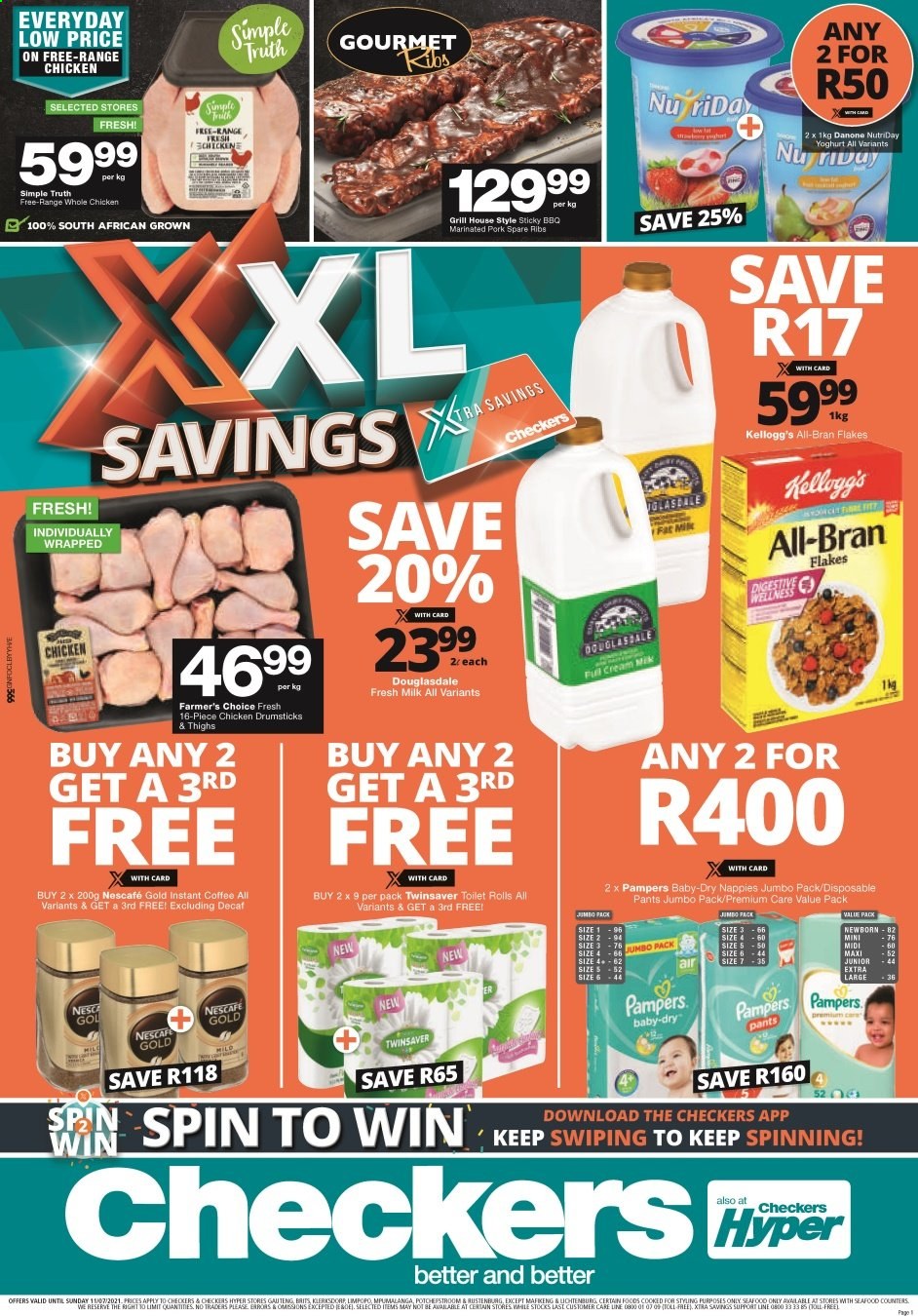 Checkers specials - 08/07/2021 - 11/07/2021. Page 1