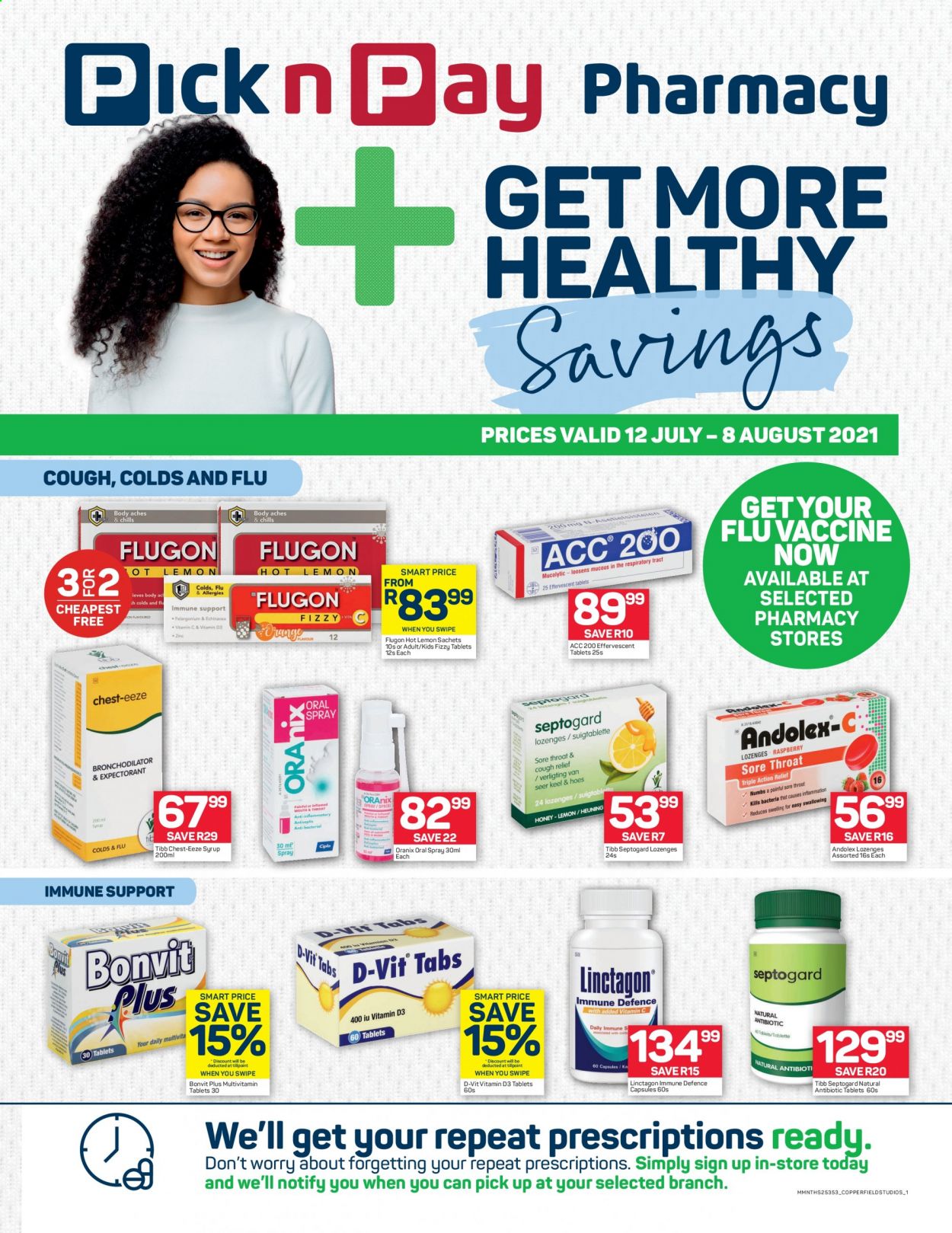 Pick n Pay specials - 12/07/2021 - 08/08/2021. Page 1
