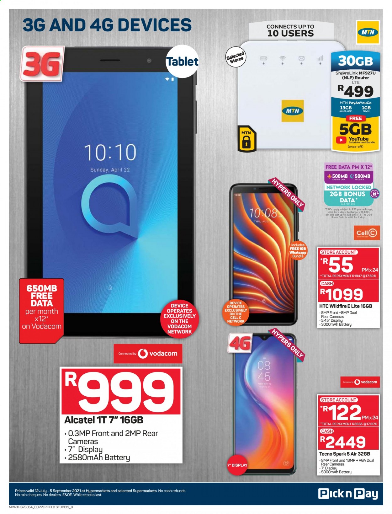 Pick n Pay specials - 12/07/2021 - 05/09/2021. Page 8