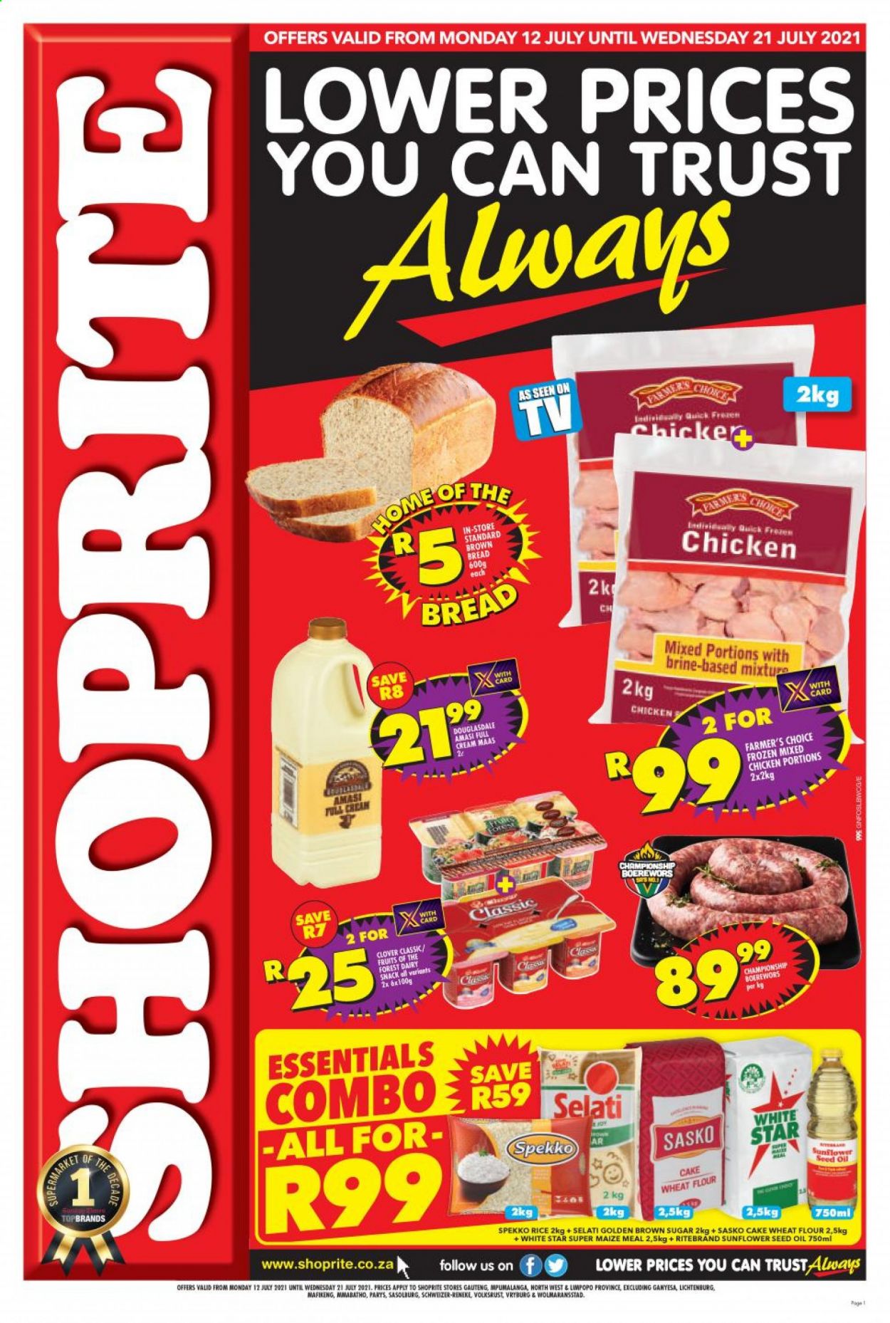 Shoprite specials - 12/07/2021 - 21/07/2021. Page 1