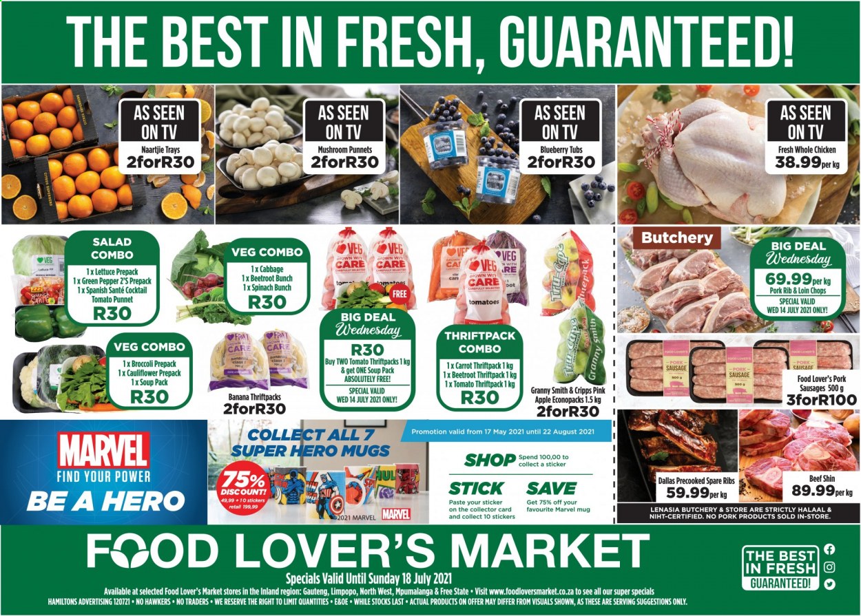 Food Lover's Market specials - 13/07/2021 - 18/07/2021. Page 1