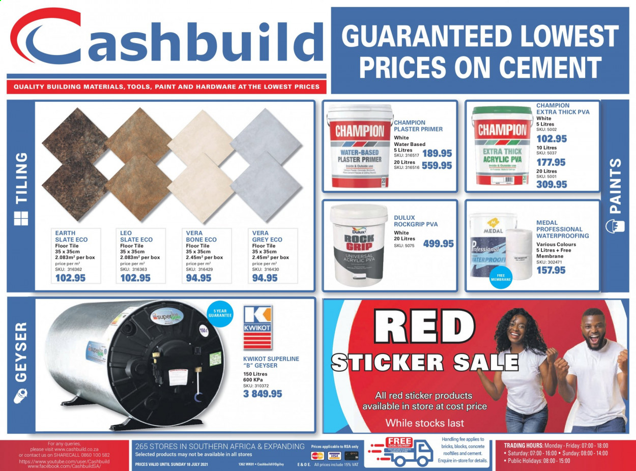 Cashbuild specials - 13/07/2021 - 18/07/2021. Page 1