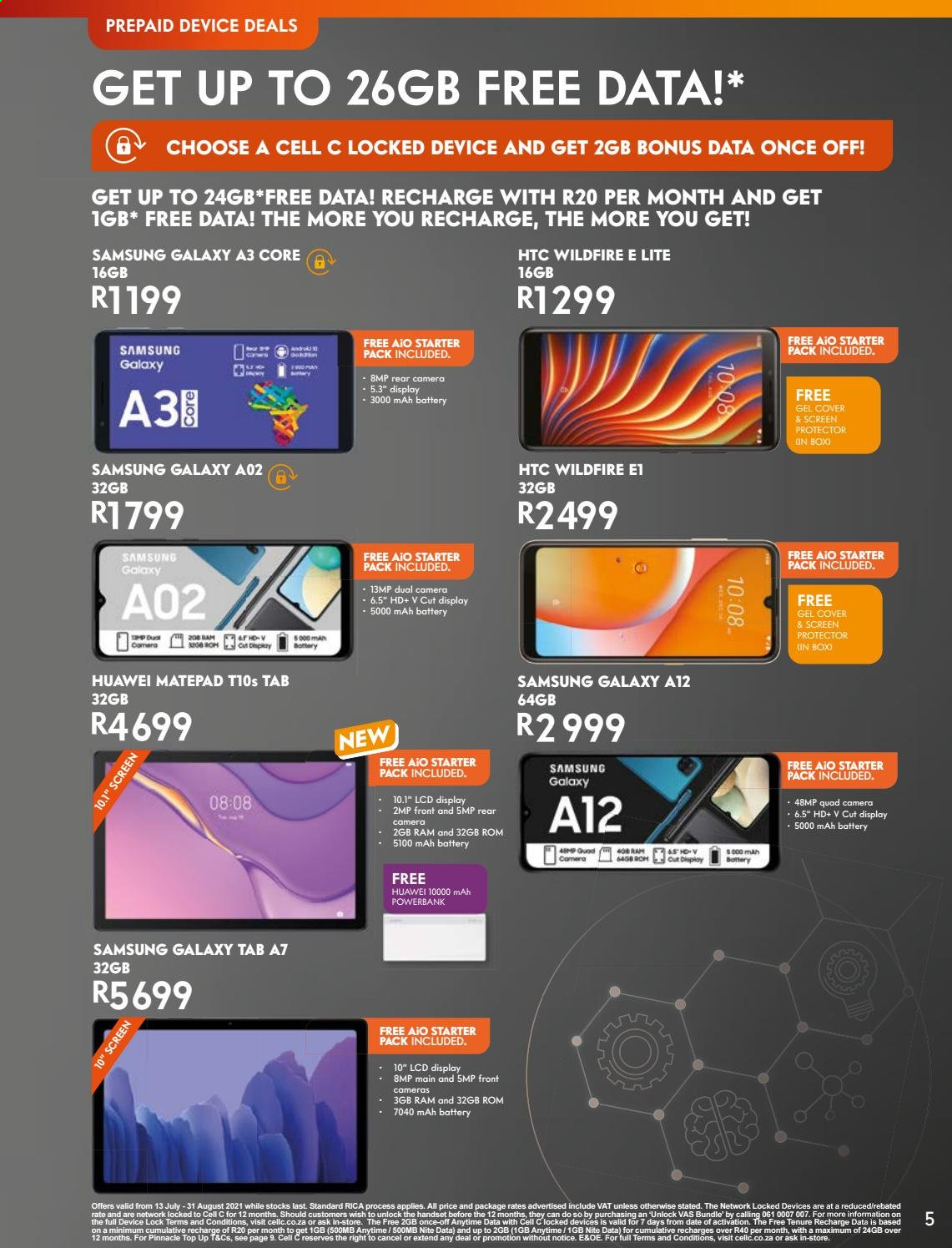 Cell C specials - 13/07/2021 - 31/08/2021. Page 5