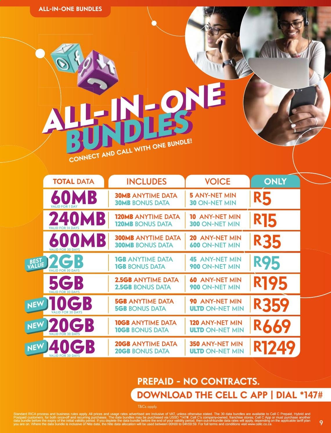 Cell C specials - 13/07/2021 - 31/08/2021. Page 9